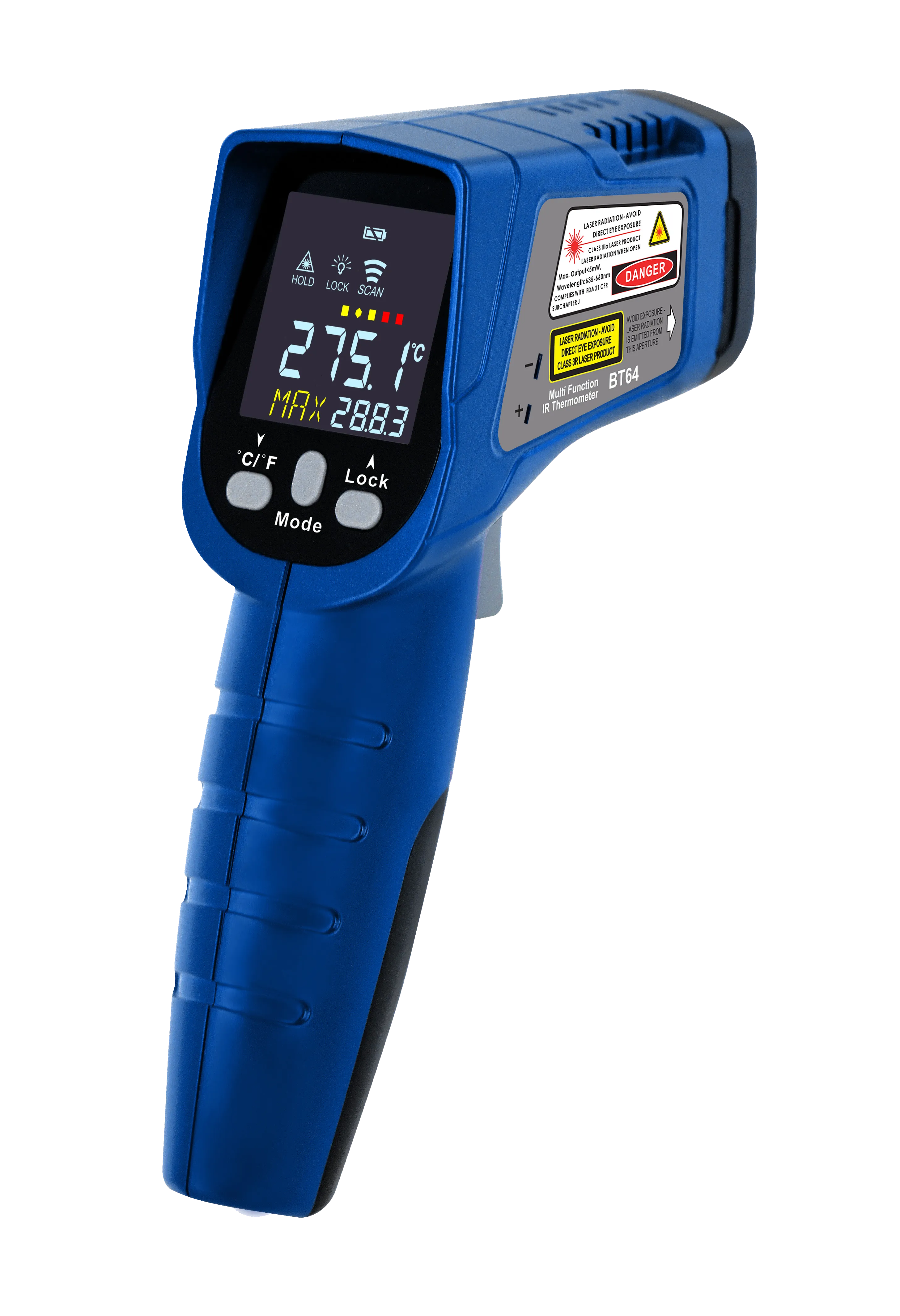 BT-64 Infrared Thermometer for HVAC & Construction